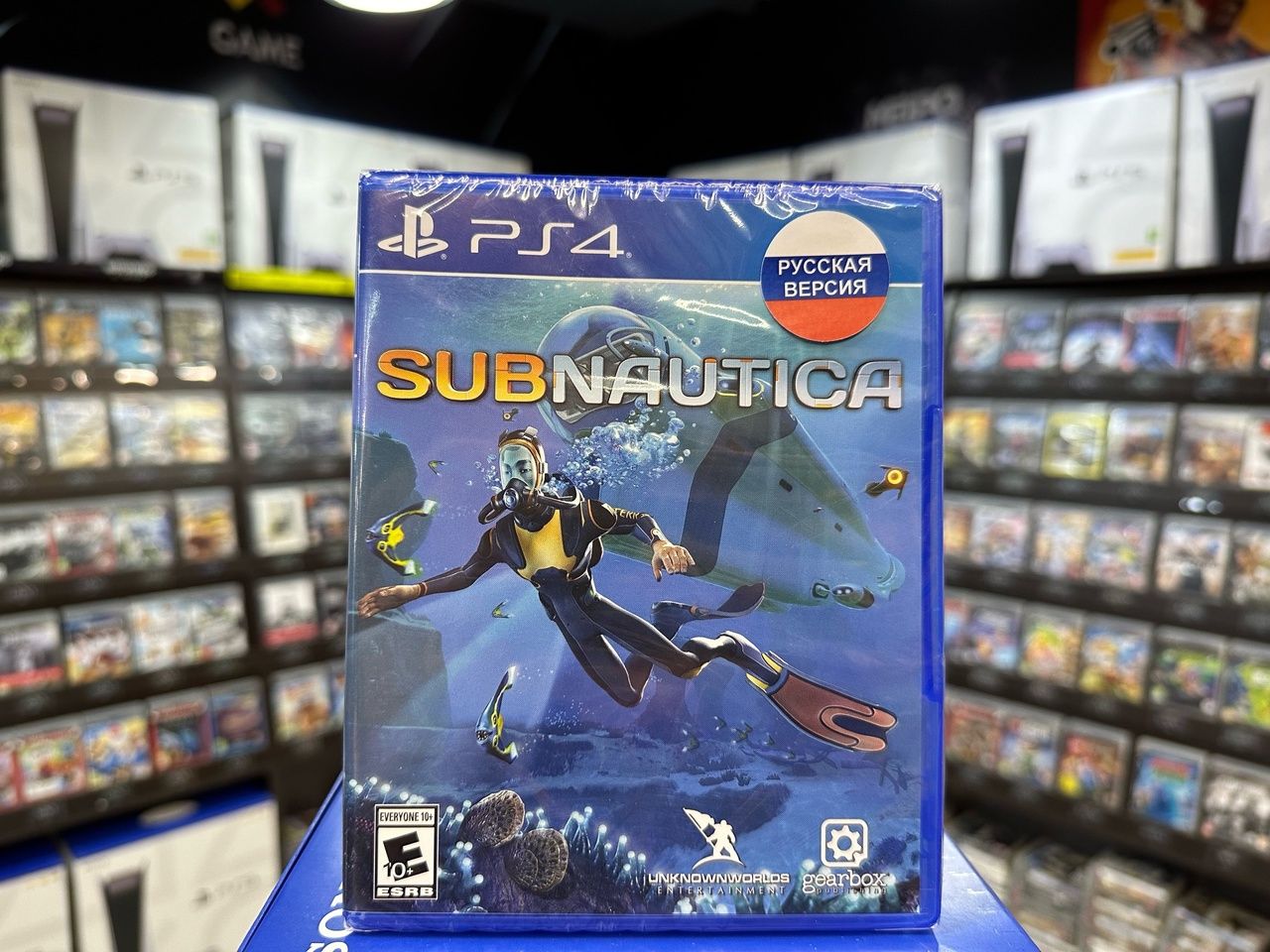 Игра Игра Subnautica PS4 (PlayStation 4 купить по низкой цене с доставкой в  интернет-магазине OZON (891358345)