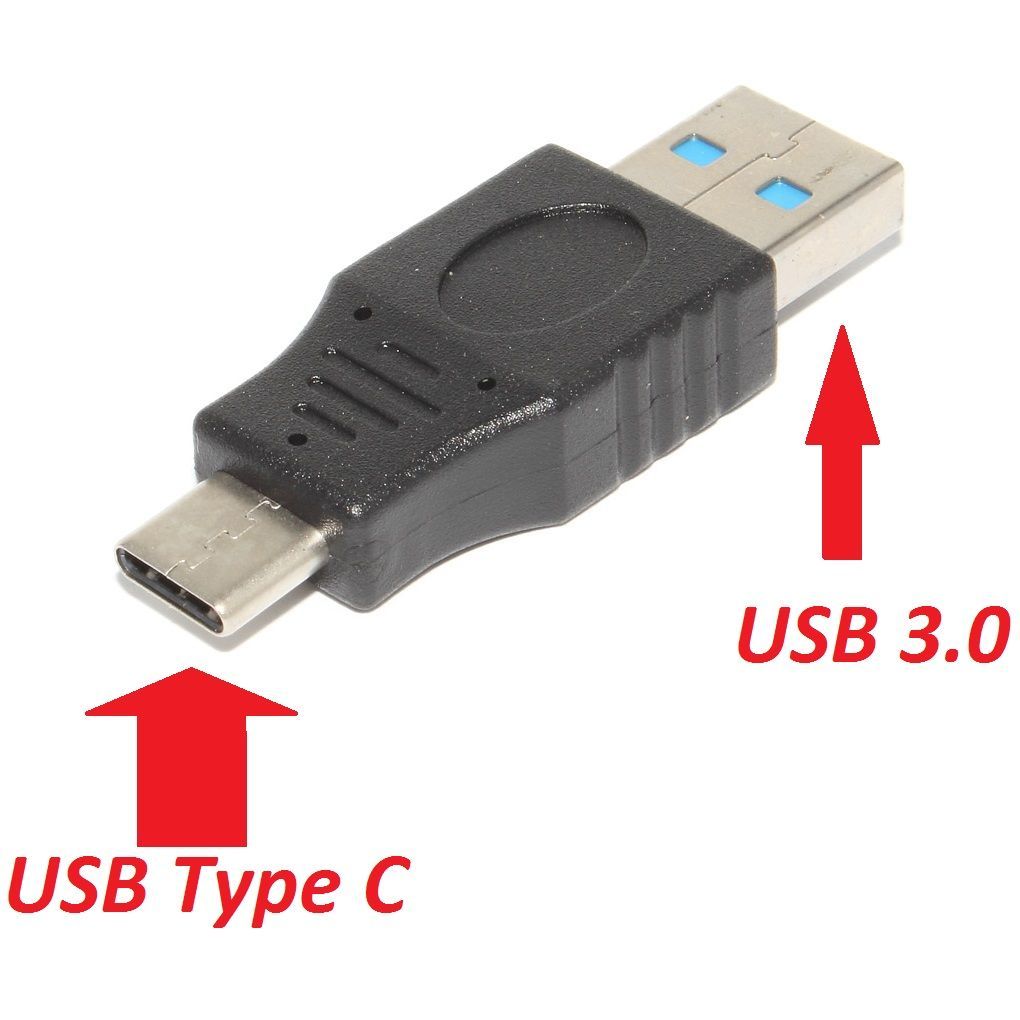 Переходник(адаптер)сUSB3.0(папа)наUSB3.1TypeC(папа)