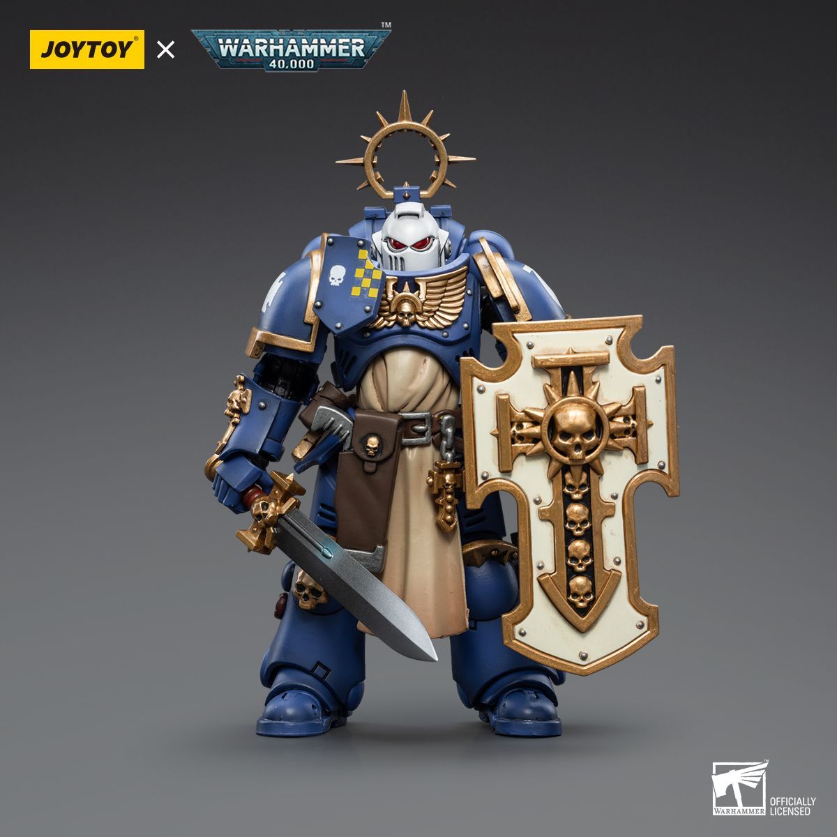 ПодвижнаяфигуркаJOYTOYWarhammer40000UltramarinesBladeguardVeteran02