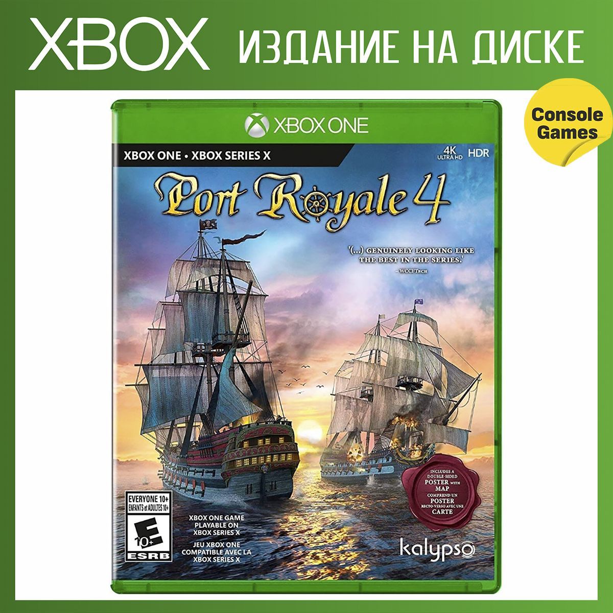 Игра Port Royale 4 (Xbox One, Xbox Series, Русская версия) купить по низкой  цене с доставкой в интернет-магазине OZON (1211277389)