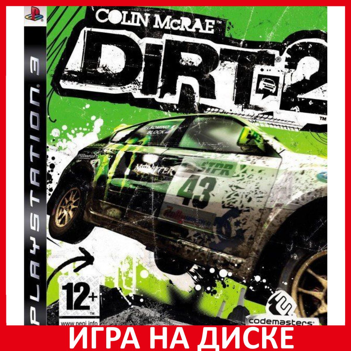 Игра Colin McRae DiRT 2 (PlayStation 3, Английская версия)