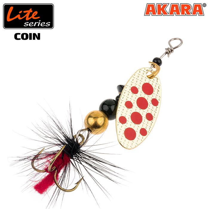 Блесна вращ. Akara Lite Series Coin 1 3,0 гр. 1/9 oz. A04