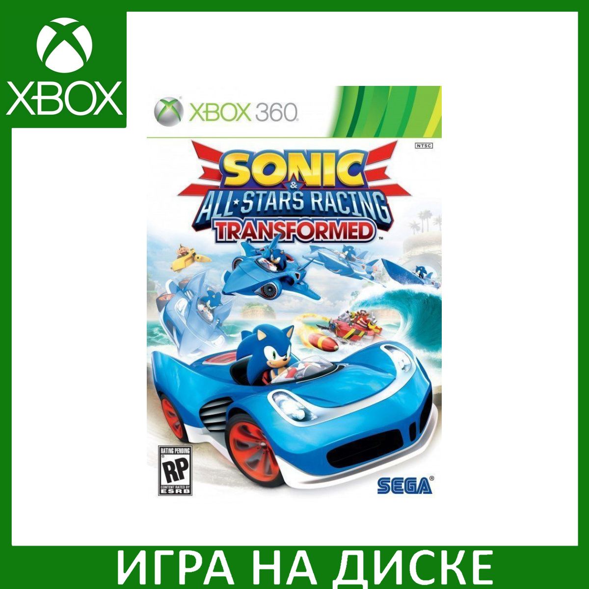 Игра Sonic and All-Stars Racing Transformed (Xbox One, Xbox Series,  Английская версия)