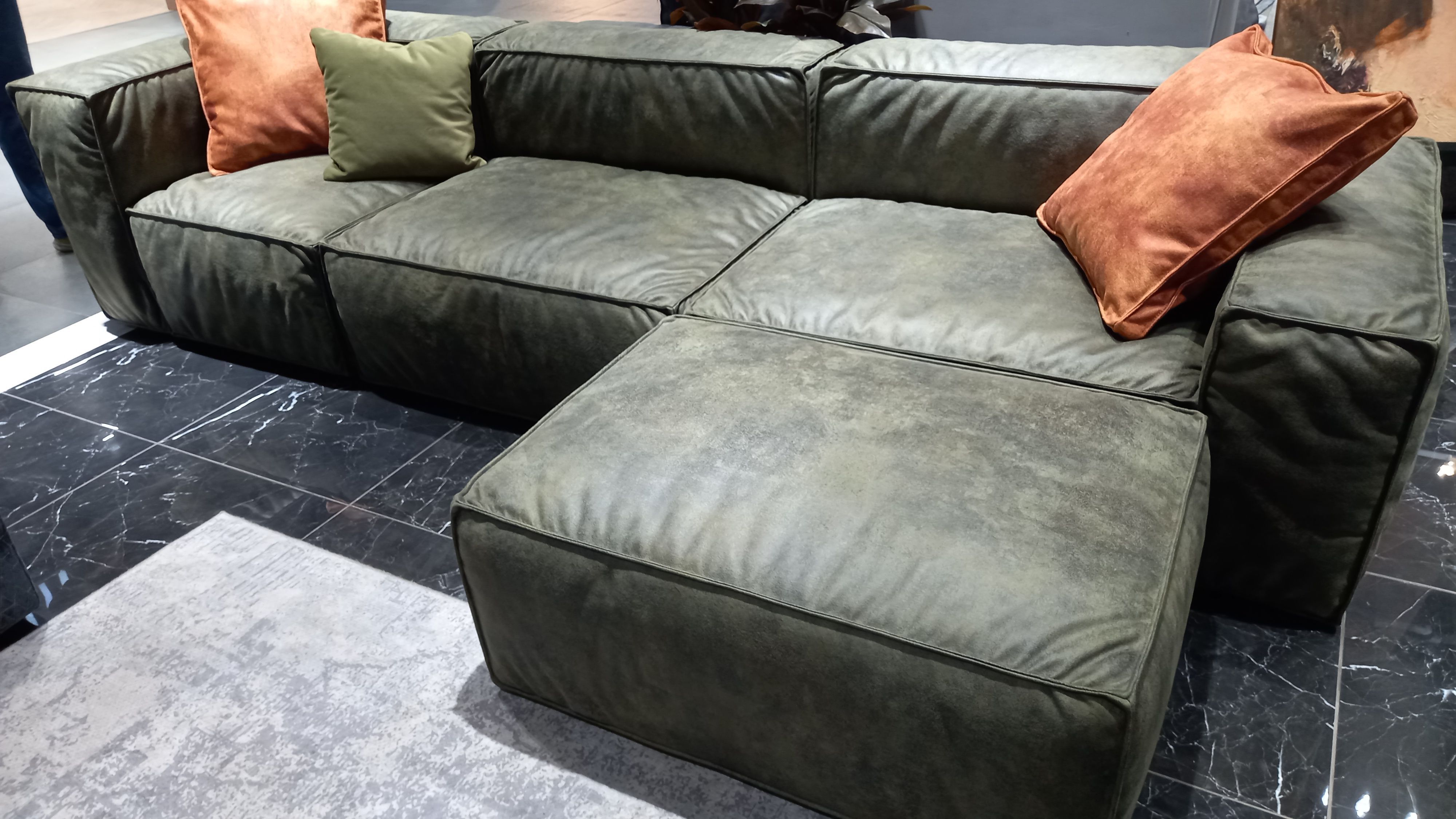 Модульный диван (комплект) Диван в стиле loft, диван модульный, NORD,310х96х68 см - купить по низкой цене в интернет-магазине OZON (1250509363)
