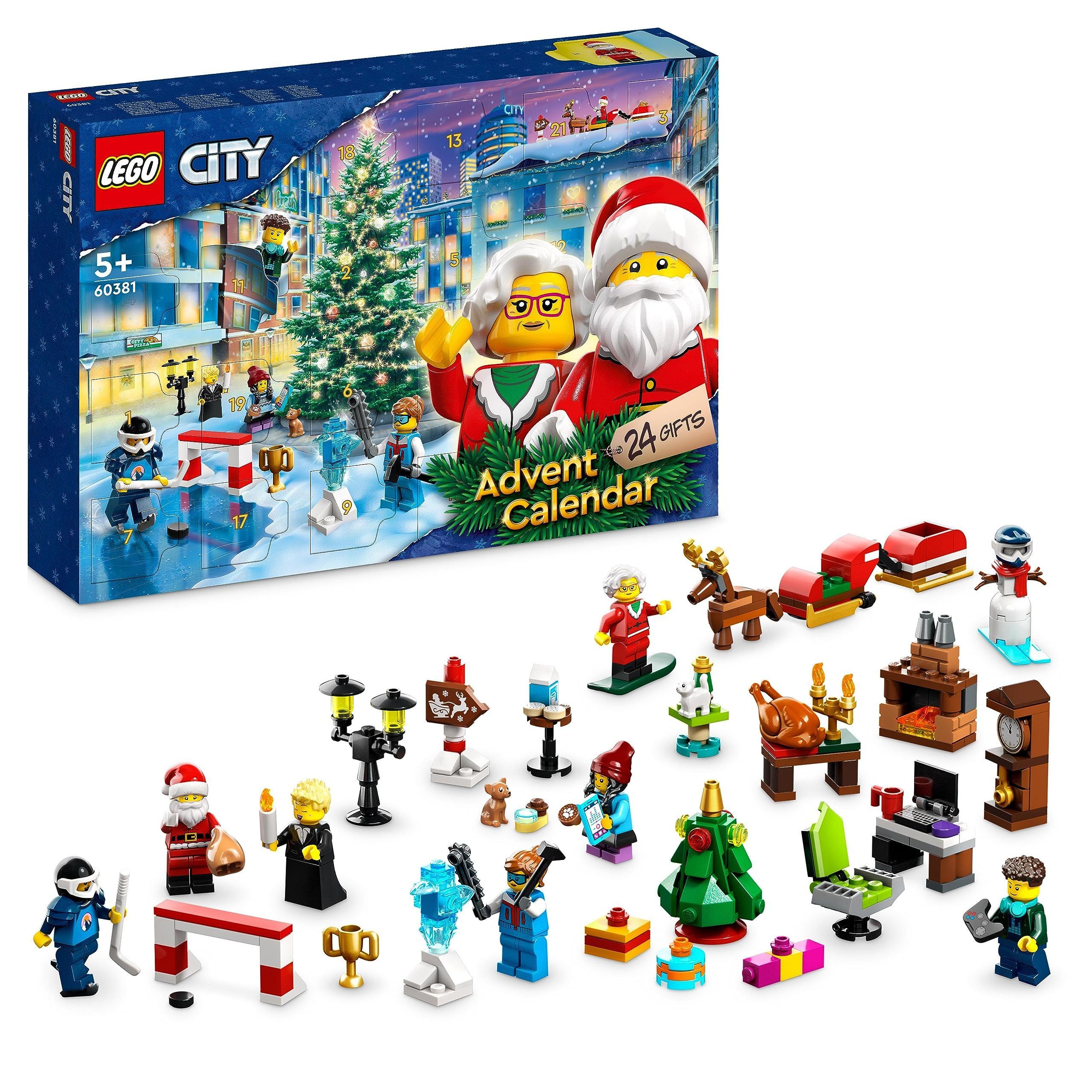 Lego cheap city calendar