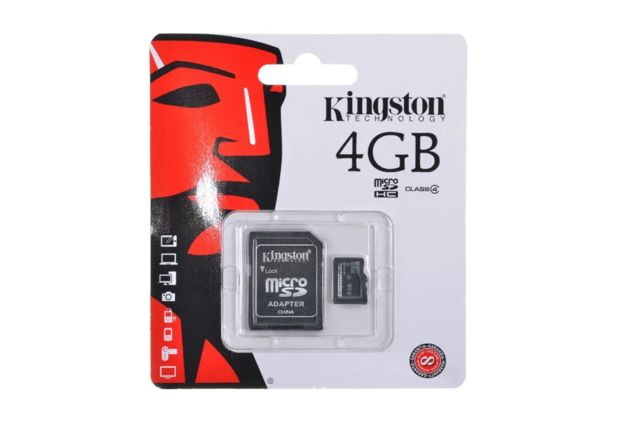 Карта памяти kingston 4gb