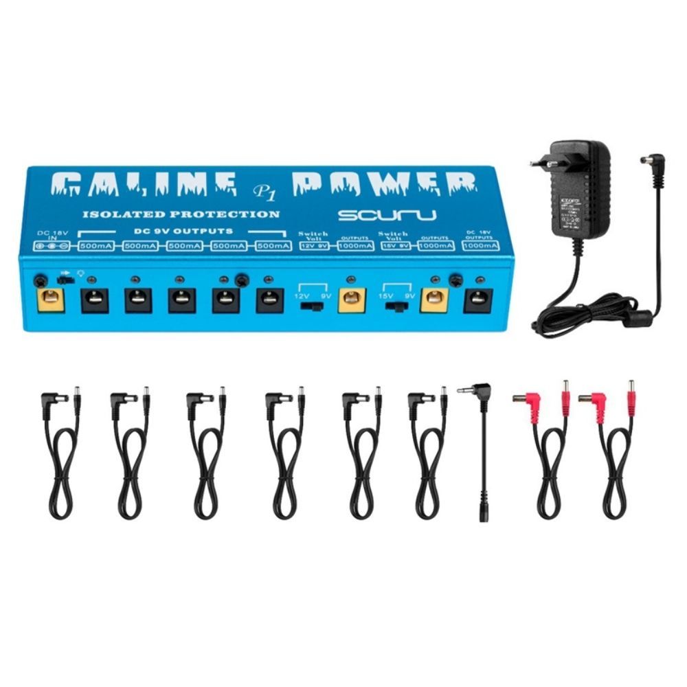 Блок питания для педалей гитарных эффектов Caline P1 Multi-Output Power Supply