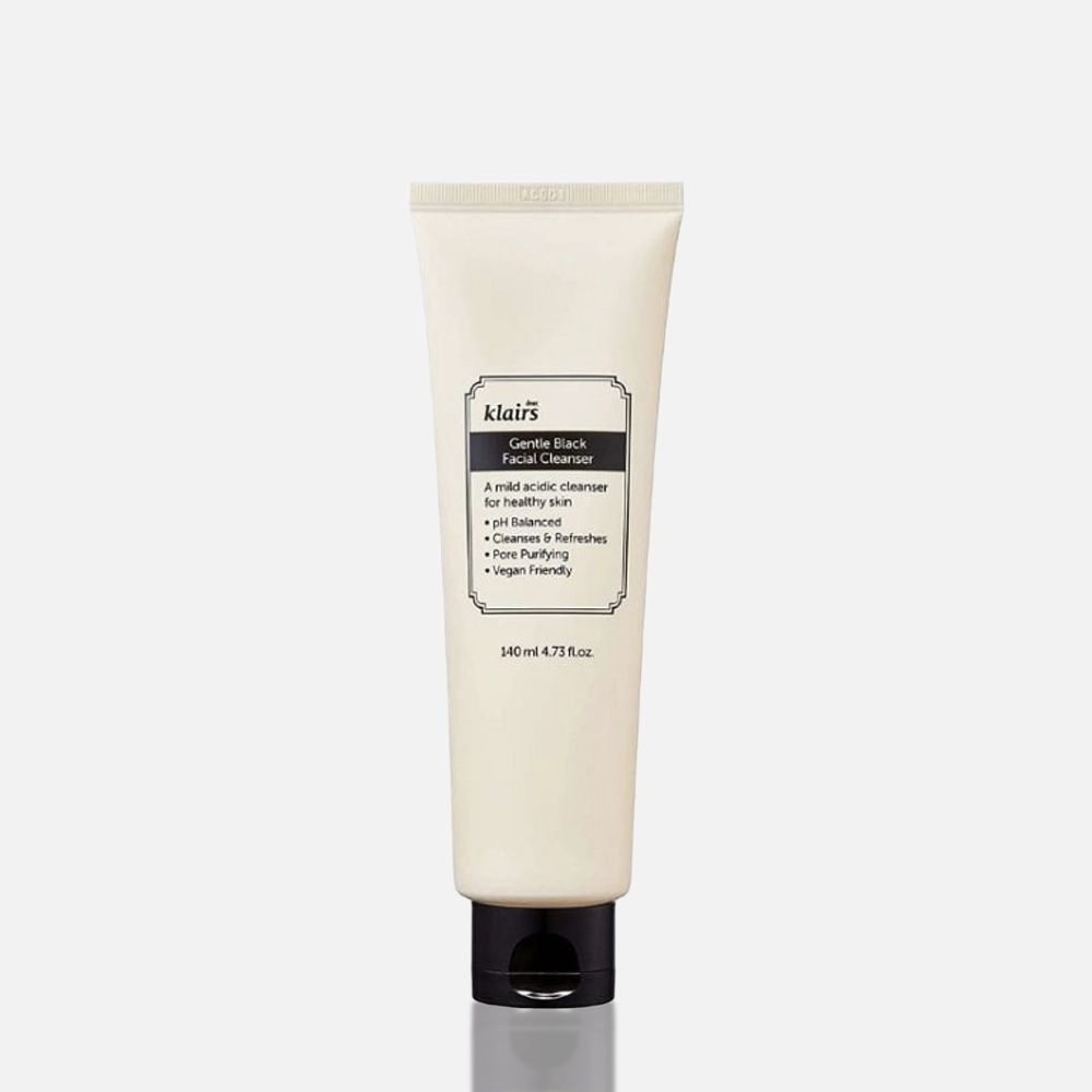 Celimax dual barrier mild gel cleanser. Dear, Klairs спонж мягкий очищающий для умывания - gentle Black Cleansing Puff, 1шт.