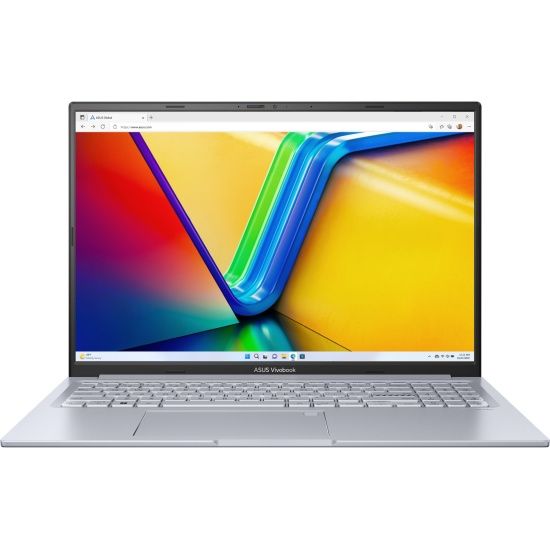 ASUSVivobook16XK3605ZV-N1136IPSWUXGA(1920x1200)Игровойноутбук16",IntelCorei5-12500H,RAM16ГБ,SSD1000ГБ,NVIDIAGeForceRTX4060дляноутбуков(8Гб),Безсистемы,(90NB11W2-M00770),серебристый,Русскаяраскладка