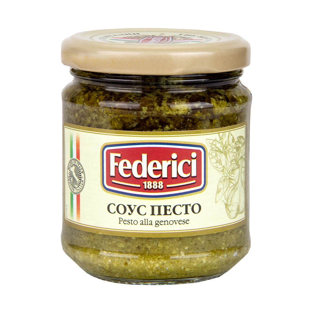 Соус песто Federici Pesto alla Genovese Дженовезе, 190г - купить с  доставкой по выгодным ценам в интернет-магазине OZON (584670772)