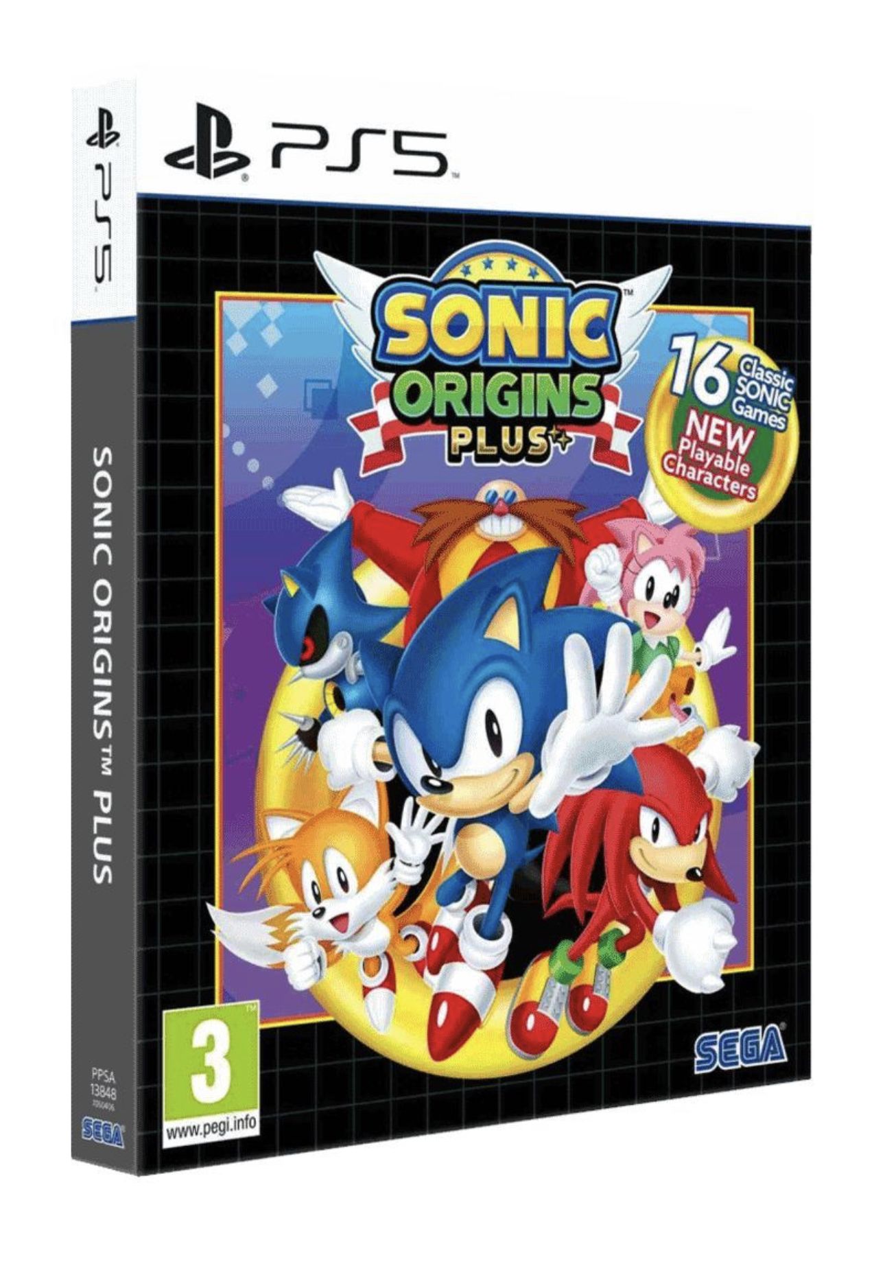 Игра Sonic Origins Plus-PS5 (PlayStation 5, Русские субтитры) купить по  низкой цене с доставкой в интернет-магазине OZON (1294043576)