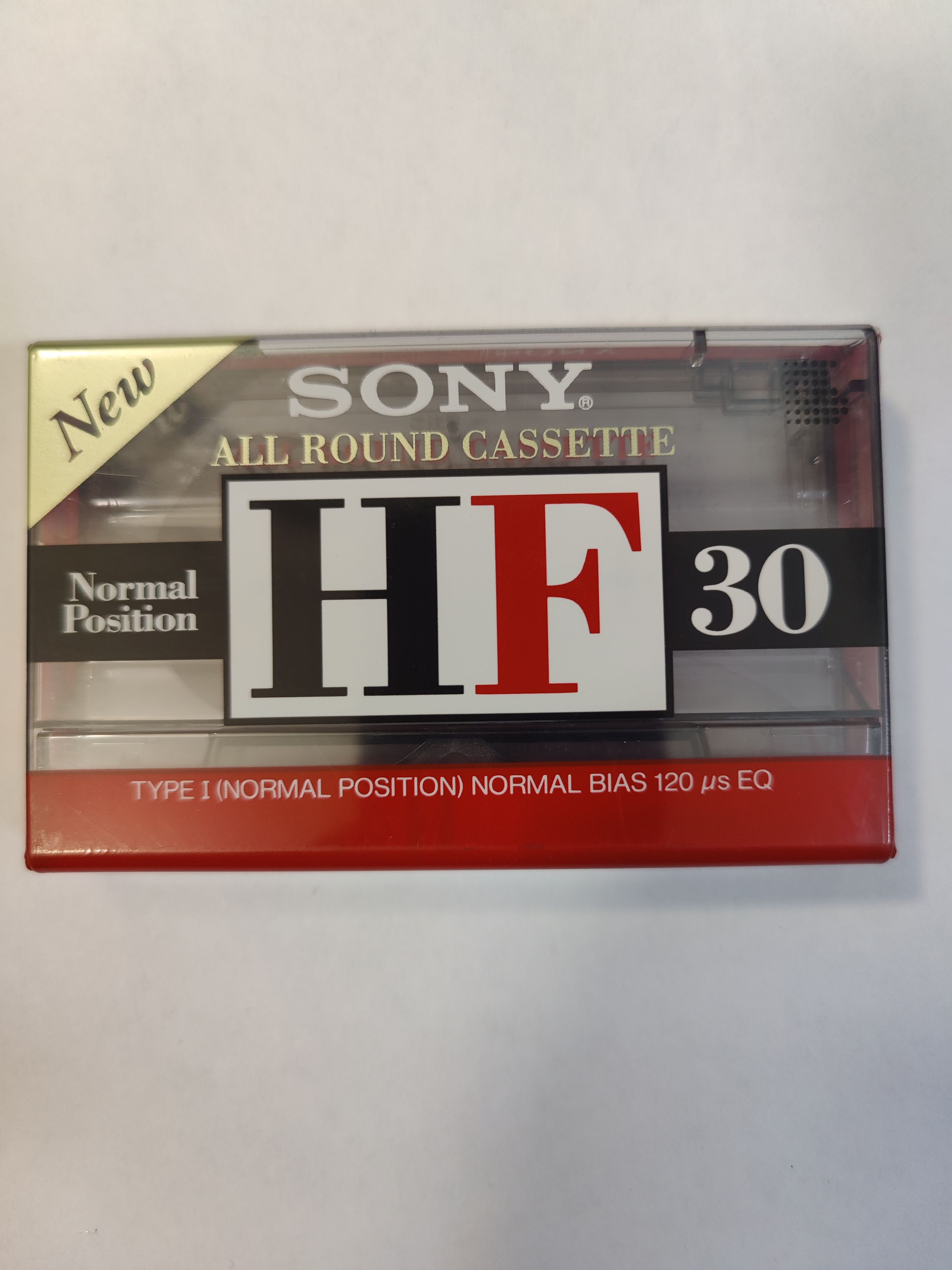 Аудиокассета запечатанная SONY HF-30 (Под запись)