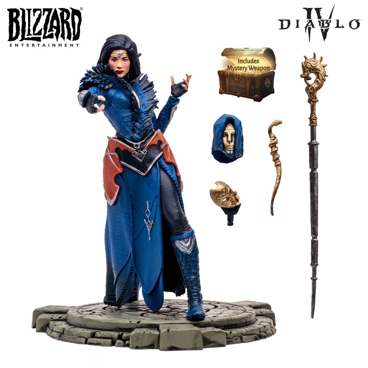 BlizzardфигуркиMcFarlaneToysDiablo"ведьма"фигурка,18CM