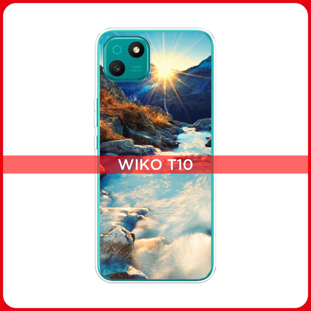 Силиконовый чехол на Wiko T10 / Вико Т10 Восход 7 - купить с доставкой по  выгодным ценам в интернет-магазине OZON (722781659)