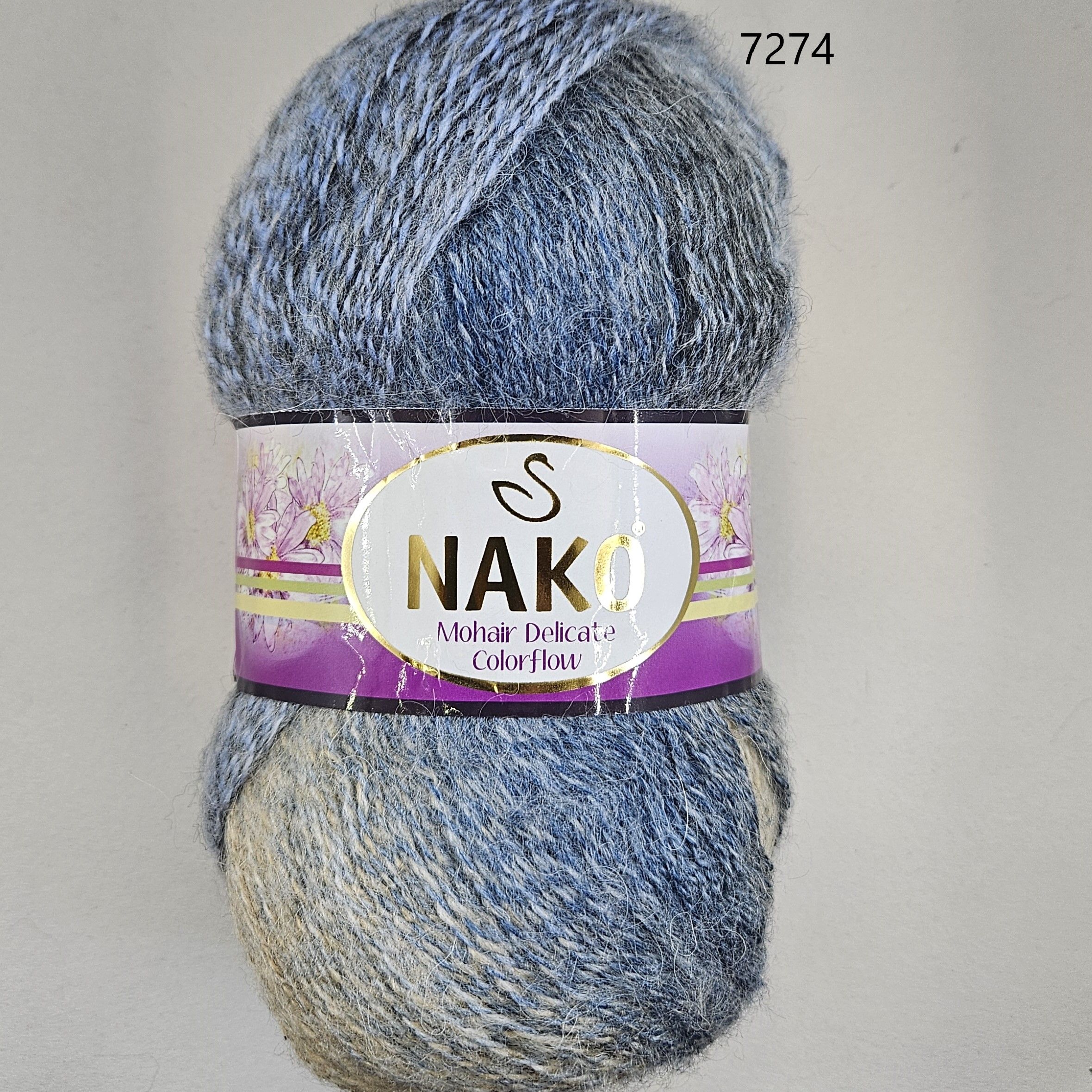 Mohair delicate colorflow. Nako king mohair. нако кинг мохер палитра.