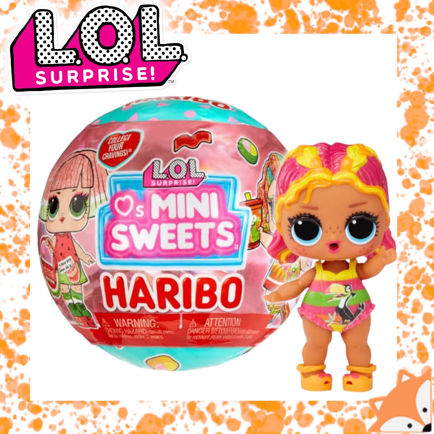 КуклаLOLSurpriseLovesMiniSweetsXHARIBO119913