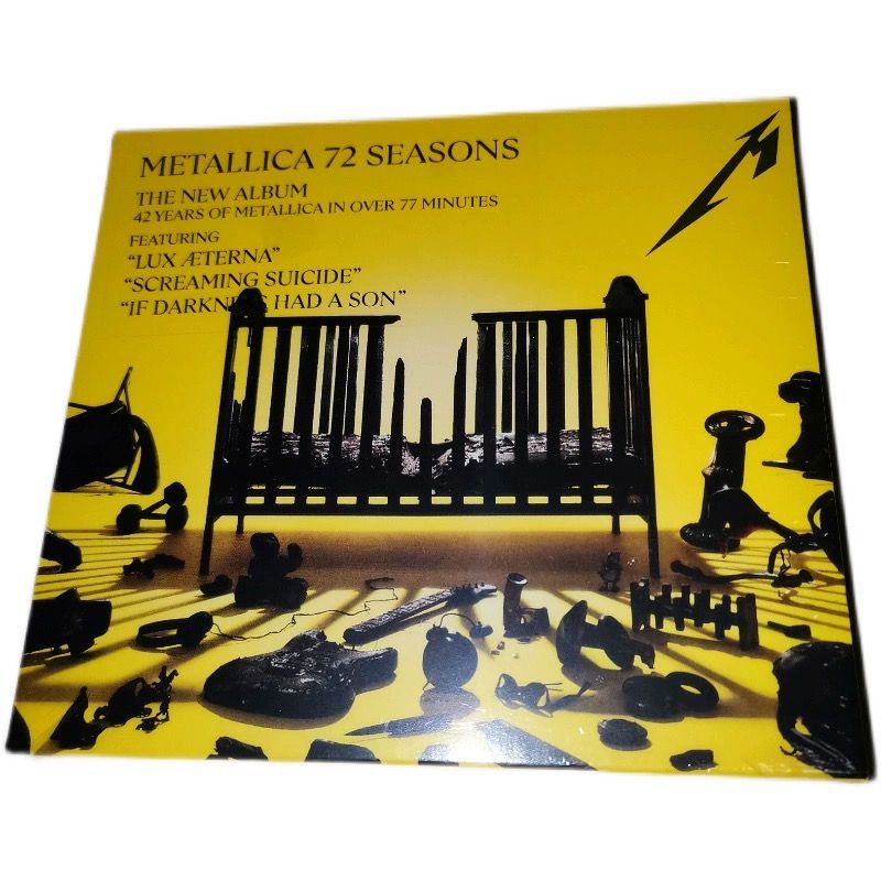 New album 2023. Альбомы металика CD. Metallica CD купить. Metallica на компакт диск. Metallica 72 Seasons обложка.