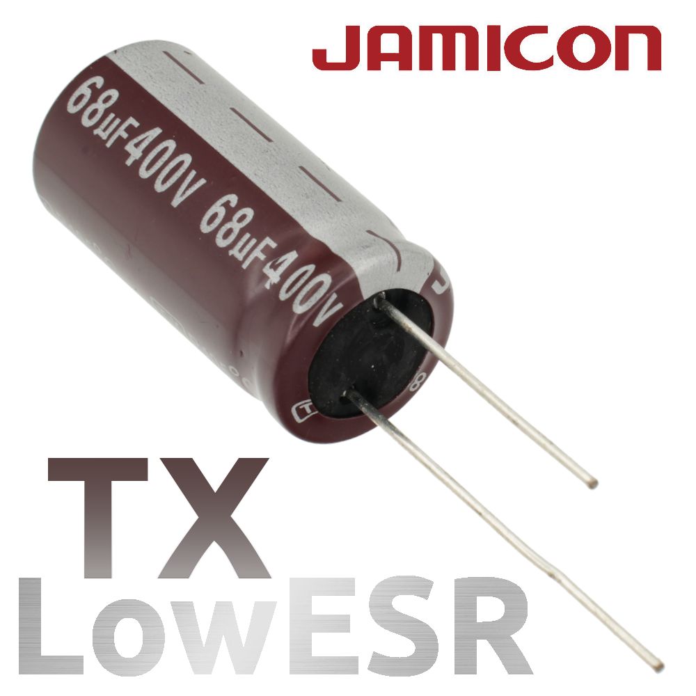 68мкФ400В/TX/16х31,5/105С/конденсаторэлектролитический(1шт)