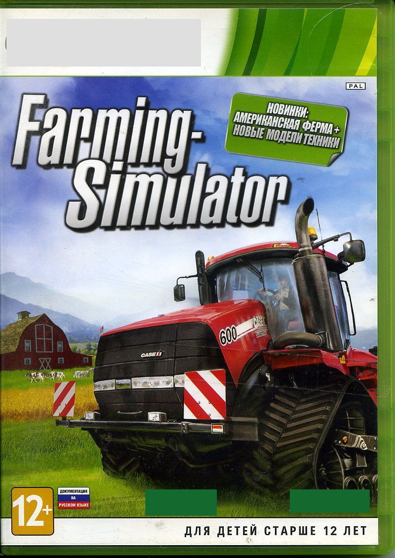 Игра Farming Simulator (XBox 360, Английская версия) купить по низкой цене  с доставкой в интернет-магазине OZON (826326603)