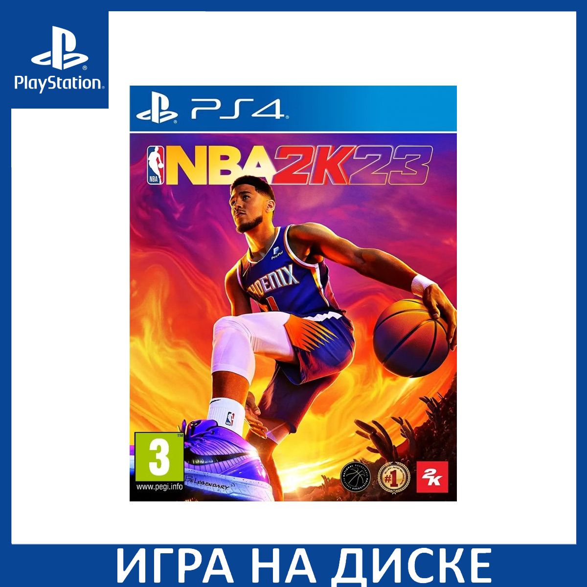 Игра NBA 2K23 PS4 Диск на PlayStation 4