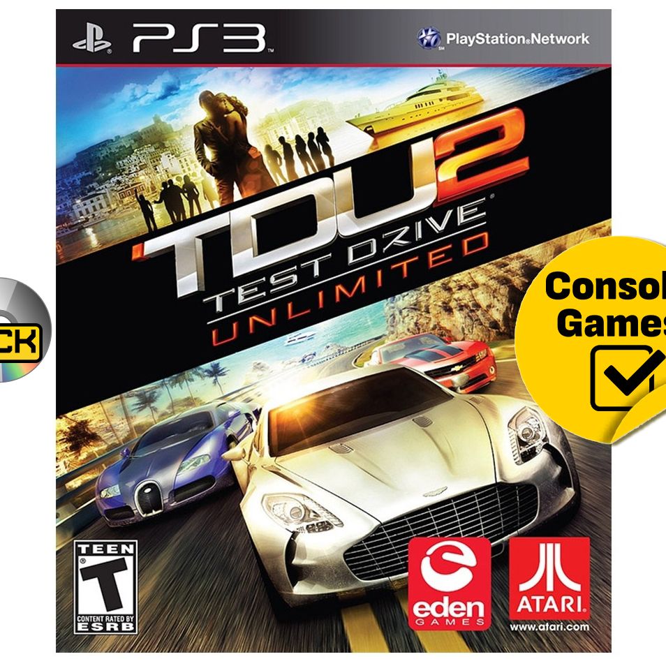 PS3 Test Drive Unlimited 2 . Товар уцененный