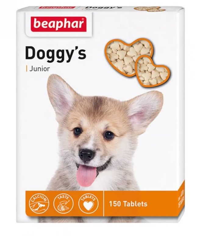 Витамины Для Щенков Beaphar (Беафар) Doggys Junior, 150шт