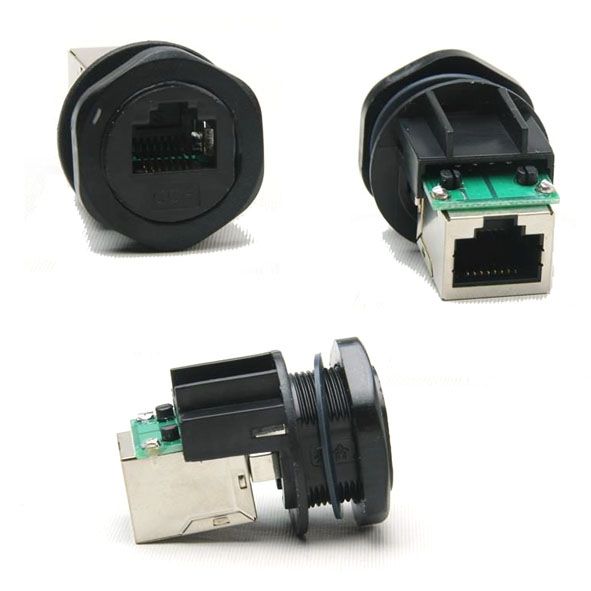 LLT-M19-RJ45,панельноегнездодляр/сOPTIM-APOLLO(разъёмдляудлинителя)