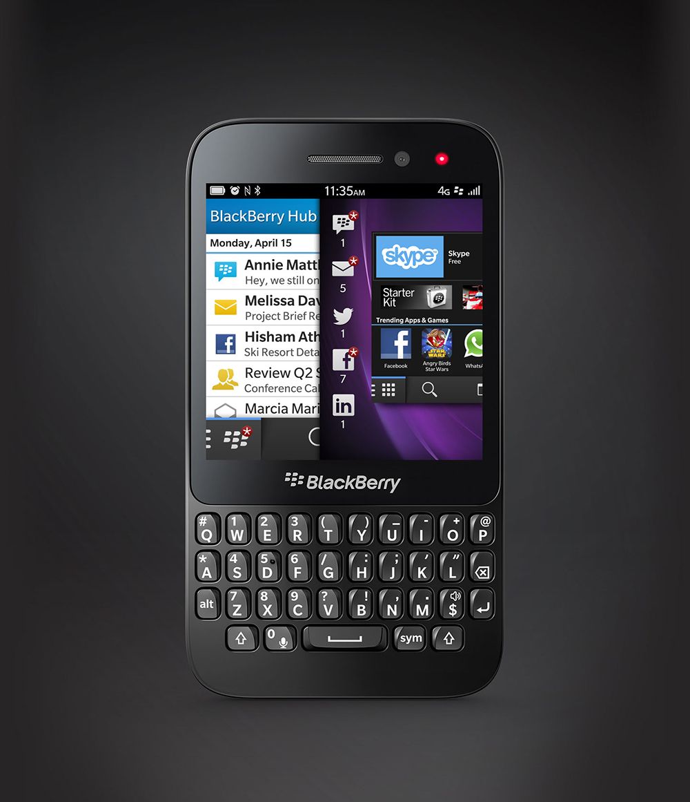 Смартфон BlackBerry Q5 - купить по выгодной цене в интернет-магазине OZON  (1366711813)