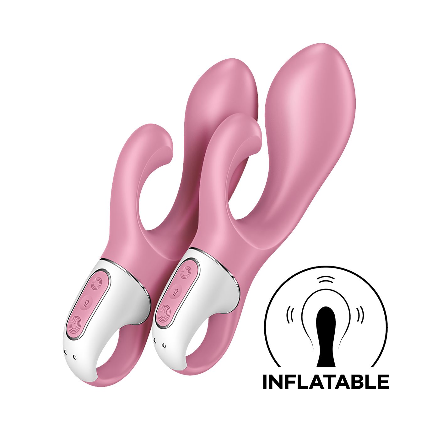 <b>Вибратор</b>-<b>кролик</b> Satisfyer Air Pump Bunny 2 подарит вам три типа чувственной