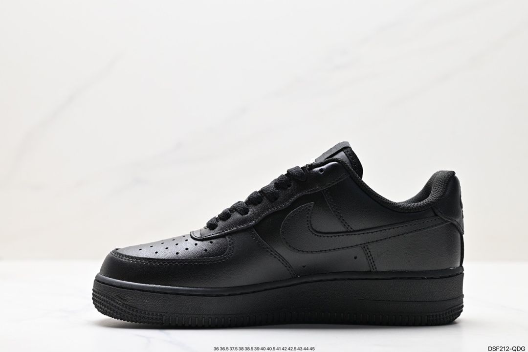 Nike Air Force 1 Черные купить на OZON по низкой цене