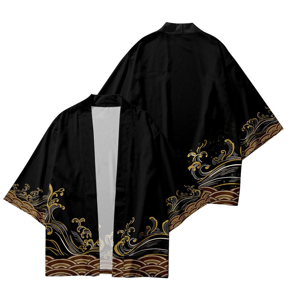 Кимоно Мужское Черное Купить