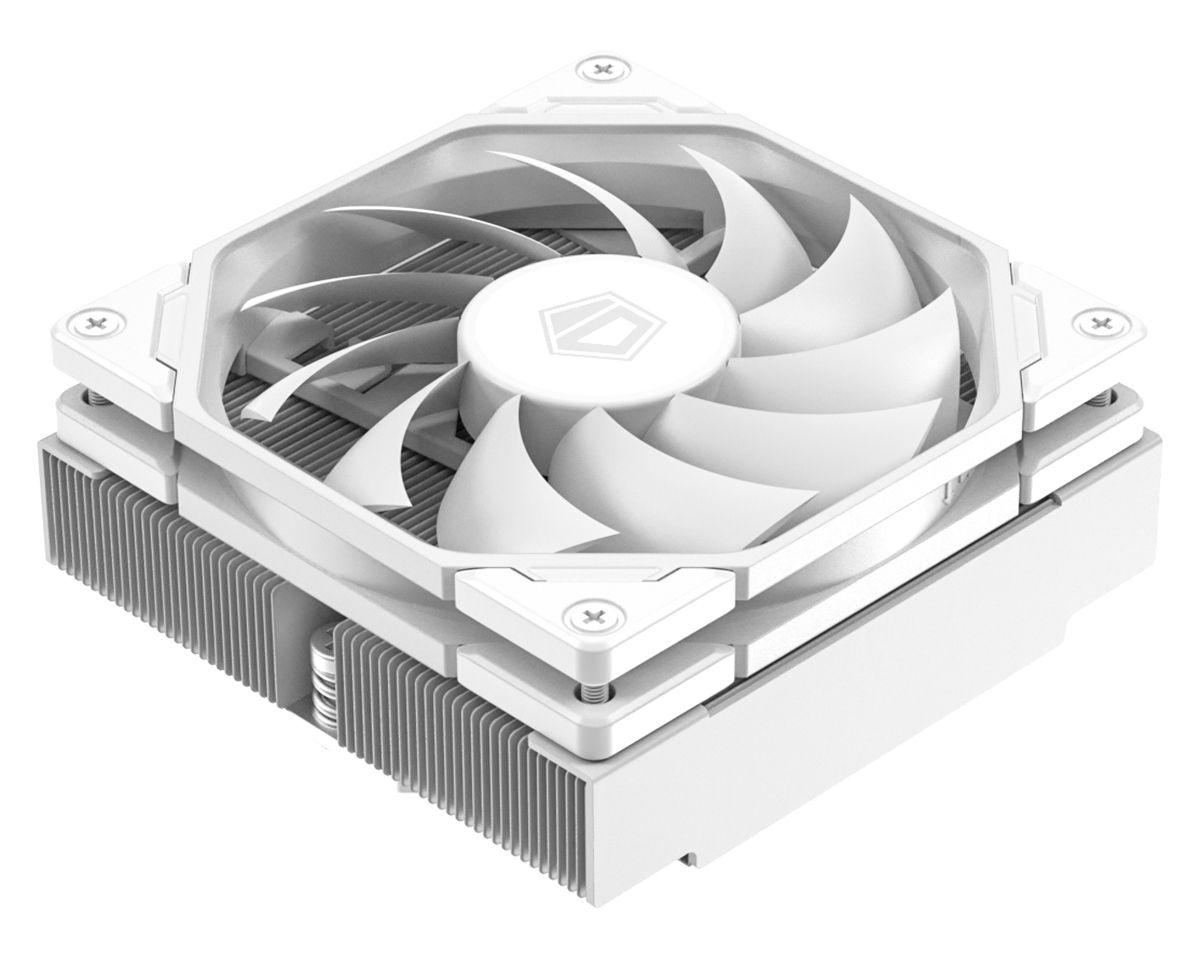 КулерID-COOLINGIS-47-XTWHITELGA1700/1200/115X/AM4низкопрофильныйвысота47mm(TDP95W,PWM,4тепл.трубки+меднаябаза,FAN92mm,белый)