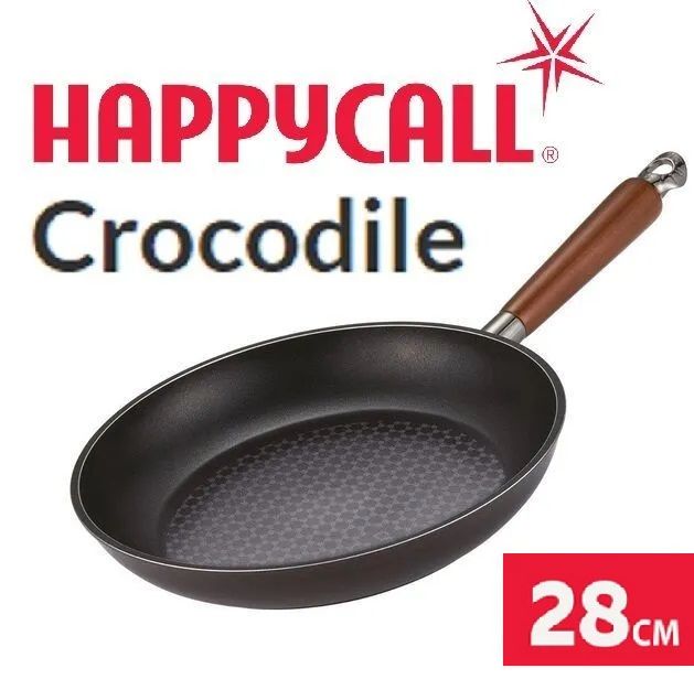 HappycallСковородаcrocodile,28см,безкрышки,сфиксированнойручкой