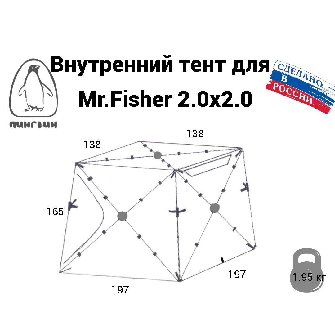 ТентвнутреннийMr.Fisher2.0
