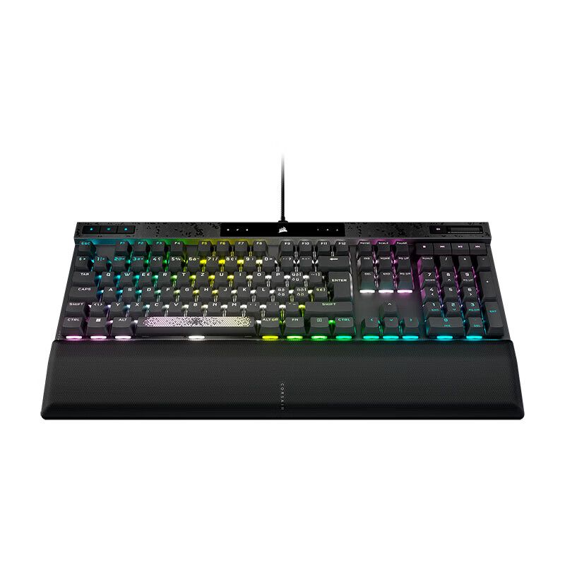 CorsairИгроваяклавиатурапроводнаяCORSAIRK70MAXRGB,Английскаяраскладка,черныйматовый