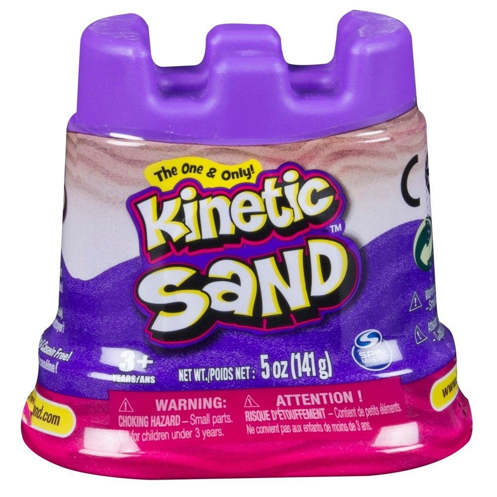 Кинетический песок Набор Kinetic Sand Башенка (Розовый) 127гр