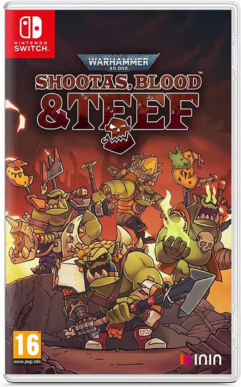 Игра Warhammer 40,000: Shootas, Blood & Teef (Nintendo Switch, Русские  субтитры)