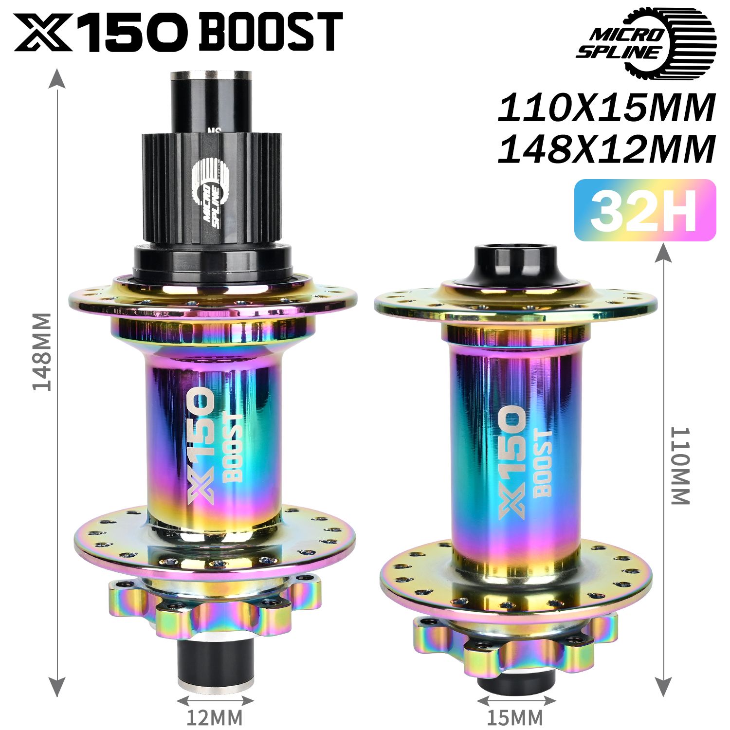 СтупицыдлявелосипедовNanlioX150BOOST6Собачки150T110x15148x12MM89101112SpeedMTBВелосипедныеступицы