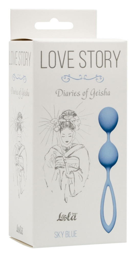 Вагинальные шарики Love Story Diaries of a Geisha Sky Blue #1