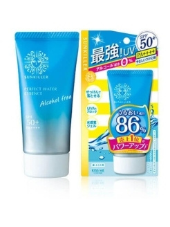 Sunkiller Увлажняющий cолнцезащитный крем для лица с SPF 50 Sunkiller Perfect Water Essence SPF50 +  #1