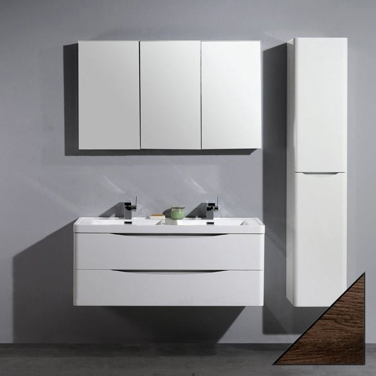 Мебель для ванной BelBagno Ancona-N 120 rovere more подвесная #1