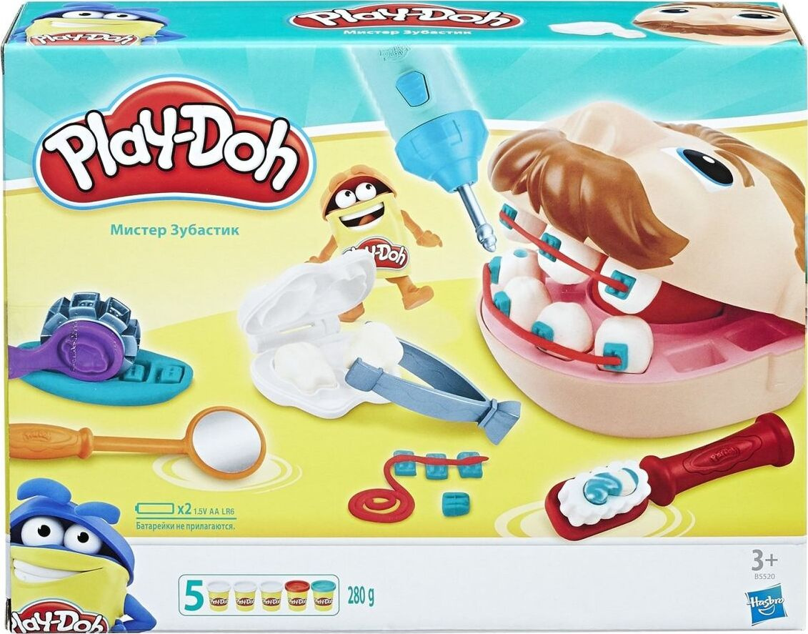 Игровой набор "Мистер Зубастик" (Hasbro Play-doh B5520) — купить в ...