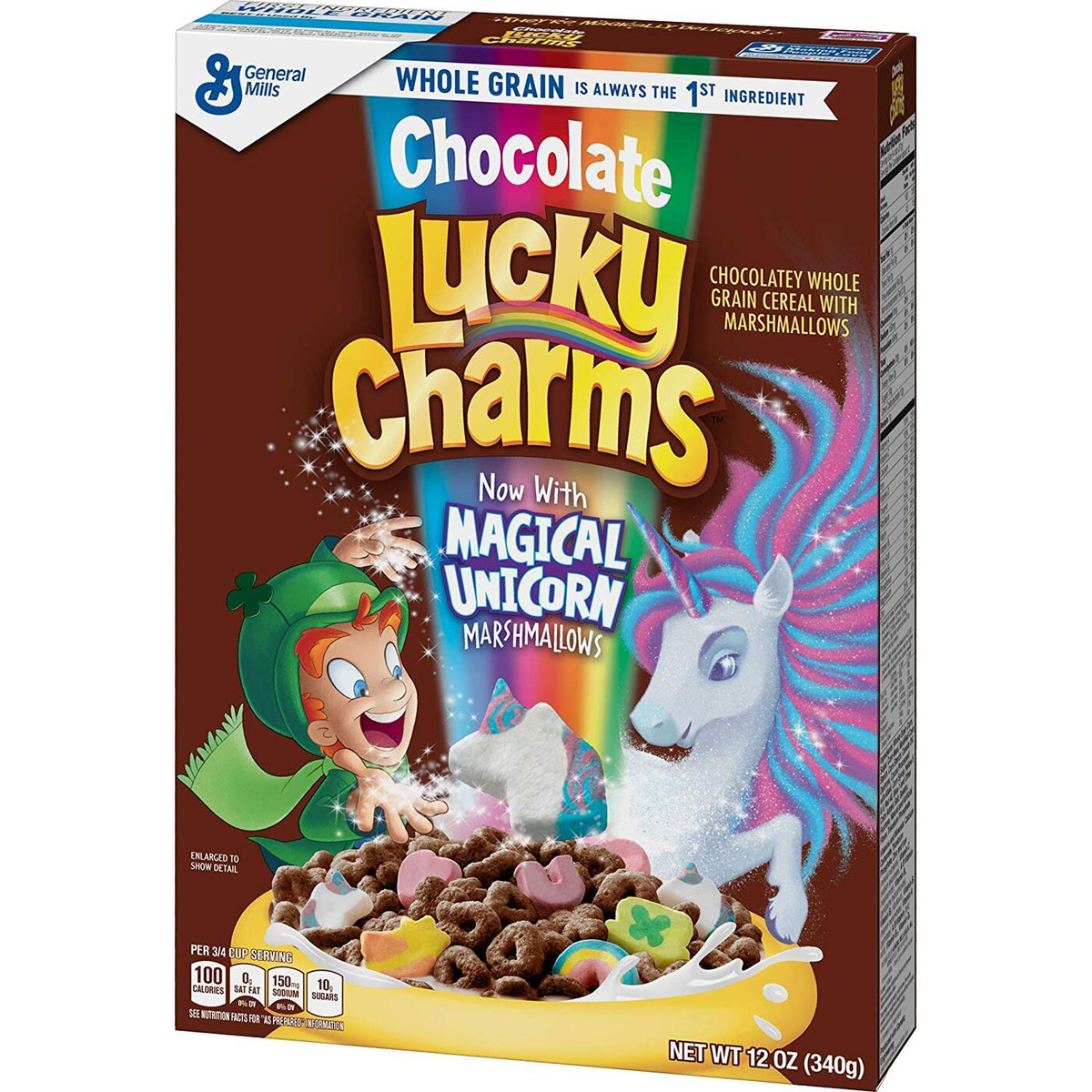 Хлопья Лаки Чармс Чоко Lucky Charms Chocolate с маршмеллоу, 311гр ...