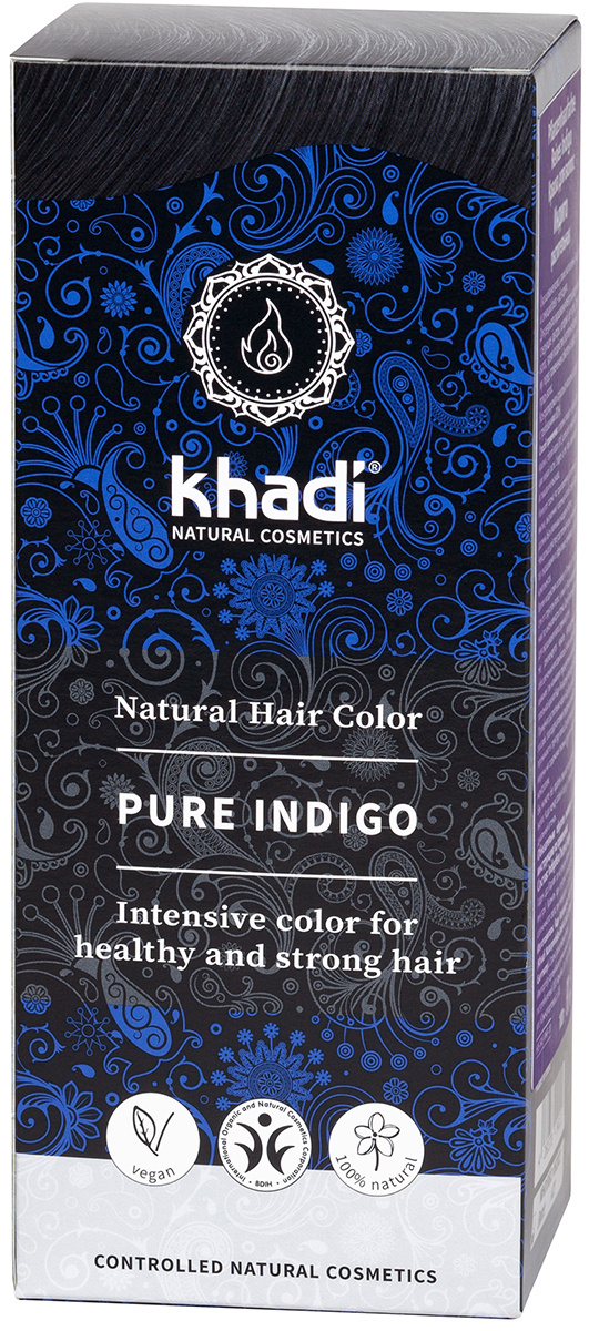 Khadi Naturprodukte Растительная краска для волос ИНДИГО, 100 гр ...
