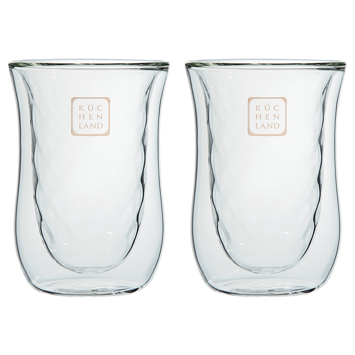 Набор стаканов универсальный Kuchenland, 250 мл, 2 шт купить по ...