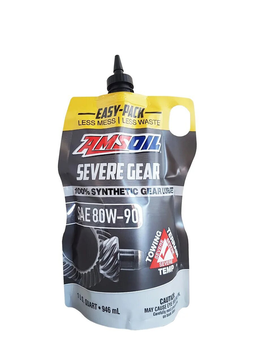 Трансмиссионное масло AMSOIL SEVERE Gear SAE 80W90 (0,946л) EasyPack