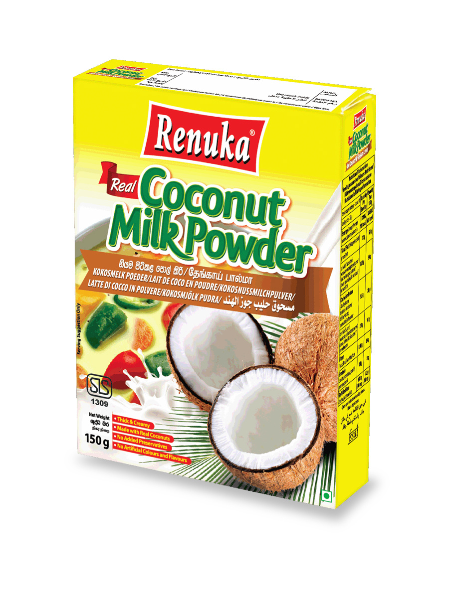 Сухое кокосовое молоко Renuka Coconut Milk Powder, 150 гр — купить в