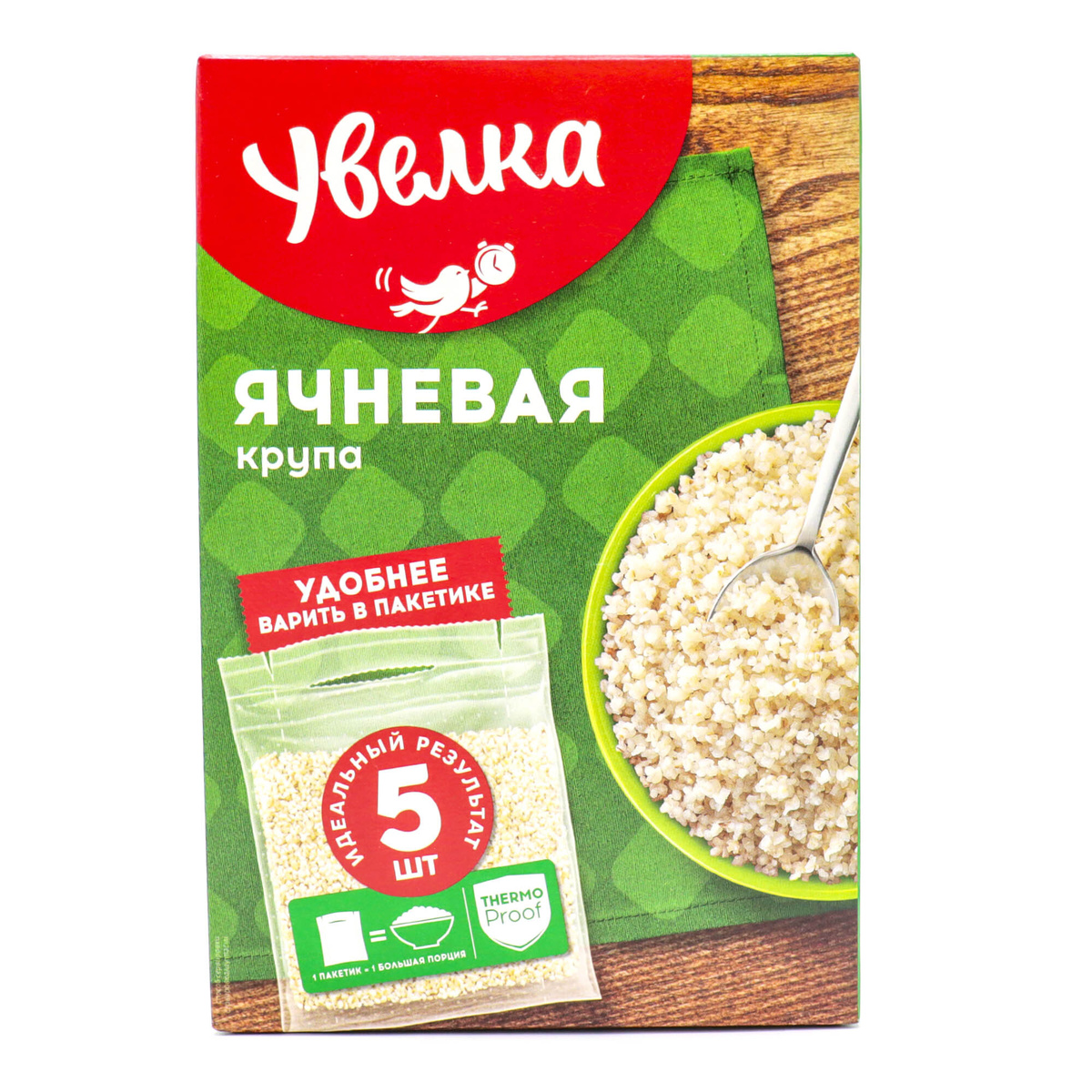 Крупа ячневая "УВЕЛКА" 5*80 г 400 г — купить в интернет-магазине OZON с ...