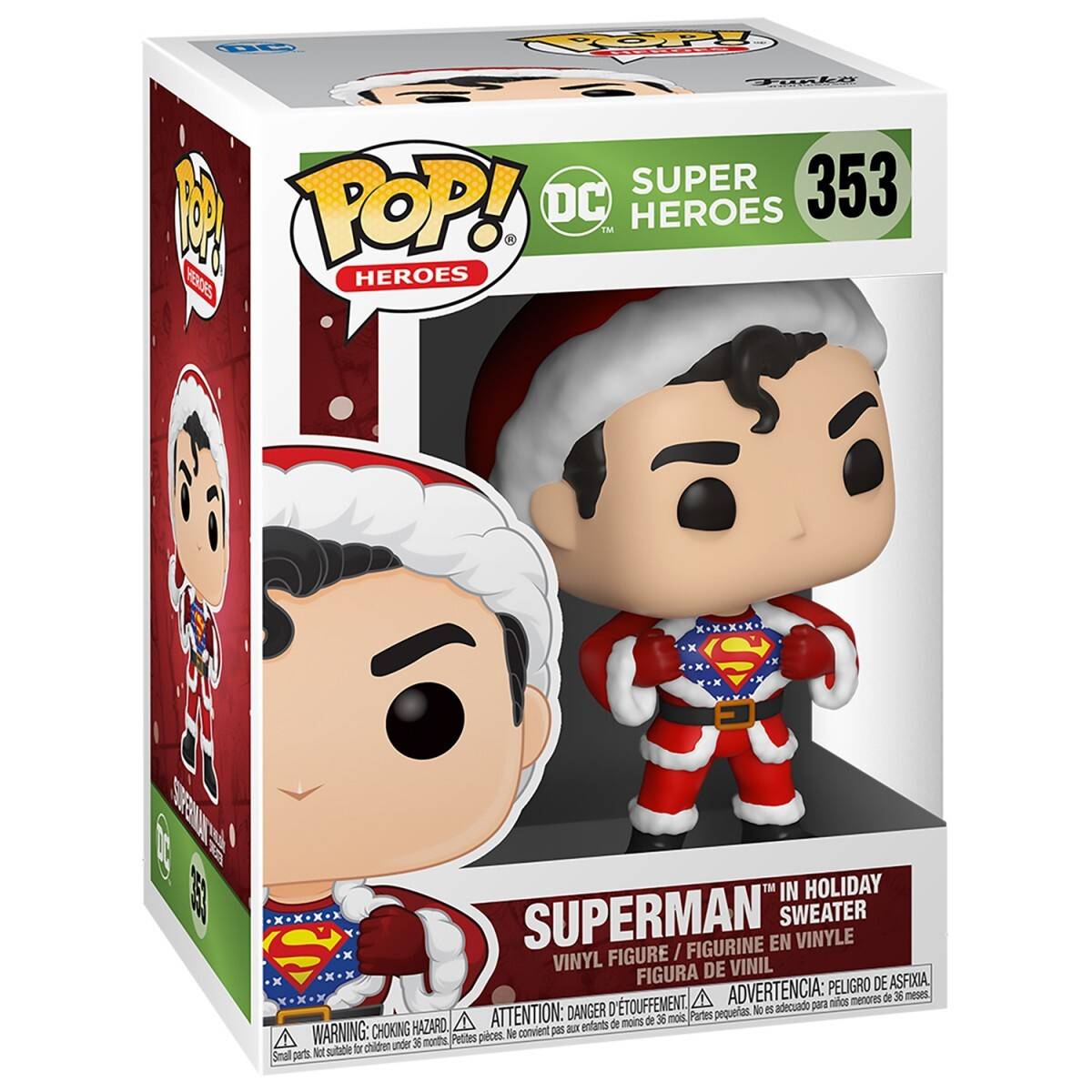 funko pop superman christmas