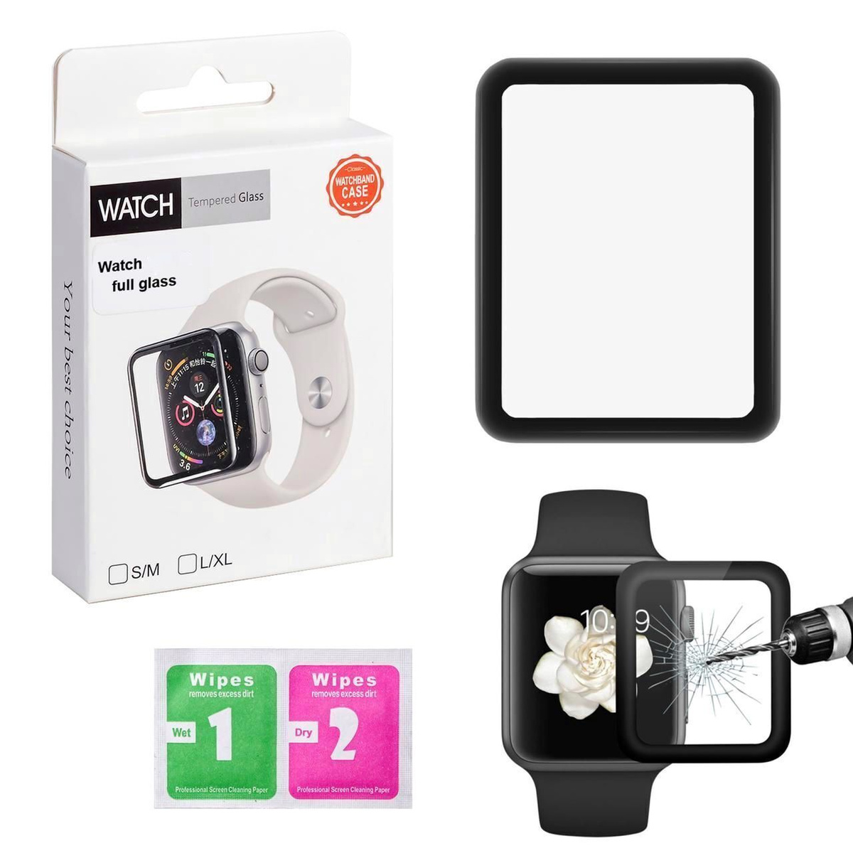 Защитная гидрогелевая пленка Apple Watch Series 7 41mm/Защитная пленка для  Эпл Вотч Серия 7 — купить в интернет-магазине OZON с быстрой доставкой